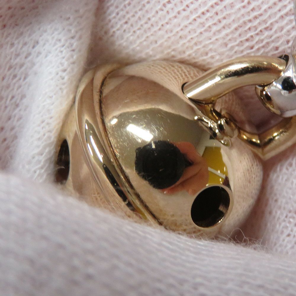 エルメス スカーフリング ツイリーリング ベル ピンクゴールド金具 HERMES アクセサリー 鈴