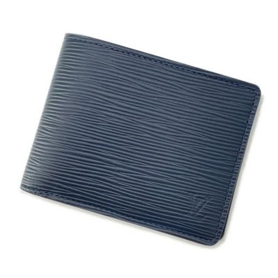 LOUIS VUITTON ルイヴィトン 二つ折り財布 ブラック エピ LOUIS VUITTON - LOUIS VUITTON ルイ ヴィトン エピ