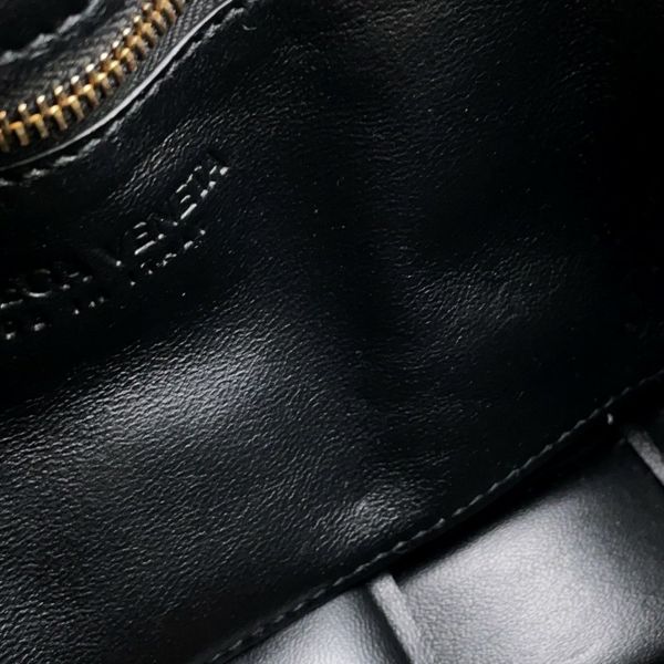 ボッテガヴェネタ ショルダーバッグ パデッド カセット マキシイントレチャート 591970 BOTTEGA VENETA 黒