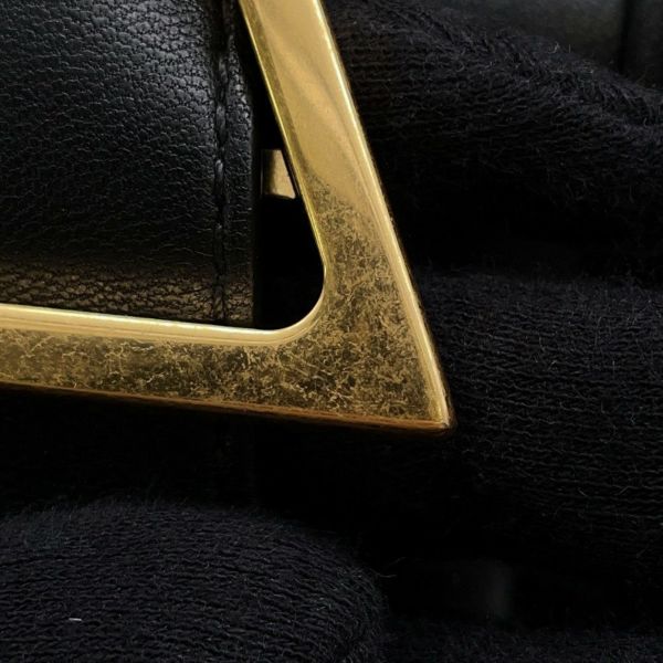 ボッテガヴェネタ ショルダーバッグ パデッド カセット マキシイントレチャート 591970 BOTTEGA VENETA 黒