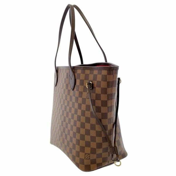 ルイヴィトン トートバッグ ダミエ・エベヌ ネヴァーフルMM ポーチ付き N41358 LOUIS VUITTON ヴィトン