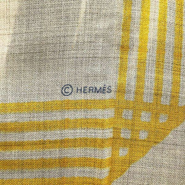 エルメス ショール レクタングル エルメスのリボン RUBANS D’HERMES カシミヤ 2023年春夏