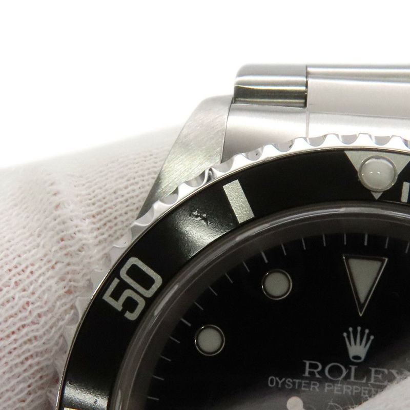 ロレックス サブマリーナ デイト A番 16610 ROLEX 腕時計 黒文字盤