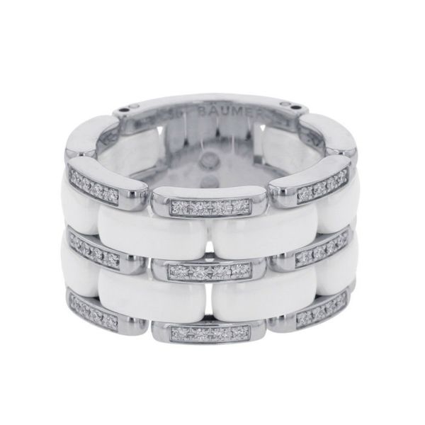 シャネル ウルトラ リング ダイヤ 18号 59 750 K18WG 3001 CHANEL - シャネル ウルトラ リング ダイヤ 18号 59 750 K18WG