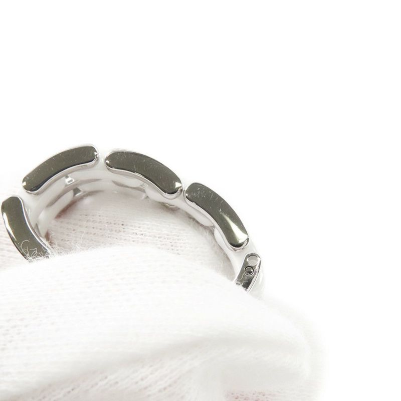 シャネル リング ウルトラ コレクション ダイヤモンド K18WGホワイトゴールド ホワイトセラミック サイズ56 CHANEL 指輪