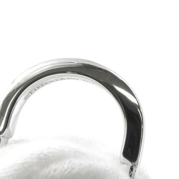 ティファニー リング ロック リング ダイヤモンド 0.13ct K18WGホワイトゴールド サイズ約9号 72345363 Tiffany&Co. 指輪