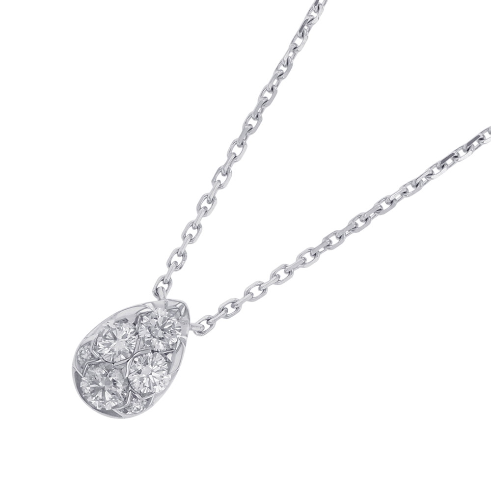 カルティエ ネックレス エタンセル ドゥ カルティエ ネックレス ダイヤモンド 6P 計0.26ct K18WGホワイトゴールド B7224573 ペンダント