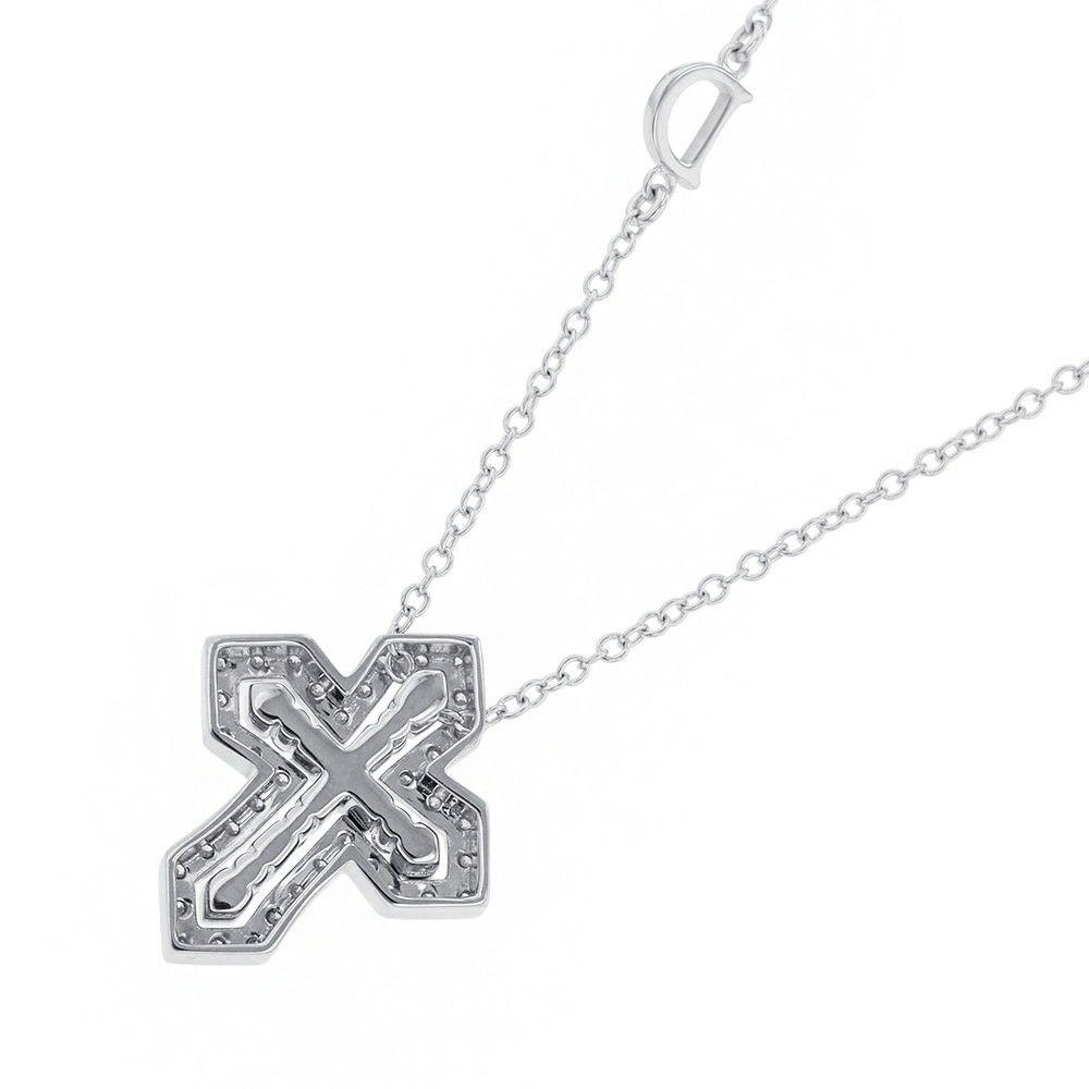 ダミアーニ ネックレス ベル エポック クラウン ダイヤモンド 0.28ct K18WGホワイトゴールド サイズS 20089078 DAMIANI ペンダント