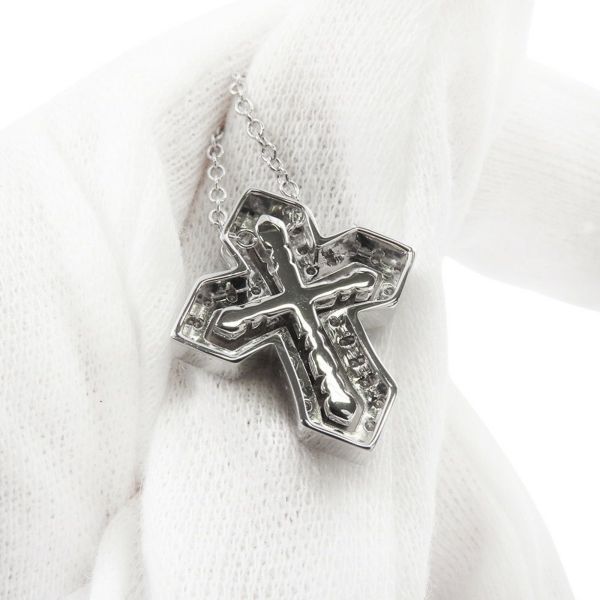 ダミアーニ ネックレス ベル エポック クラウン ダイヤモンド 0.28ct K18WGホワイトゴールド サイズS 20089078 DAMIANI ペンダント