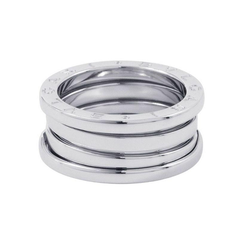 ブルガリ リング ビーゼロワン B-zero1 2バンド K18WGホワイトゴールド リングサイズ53 346583 指輪 ジュエリー