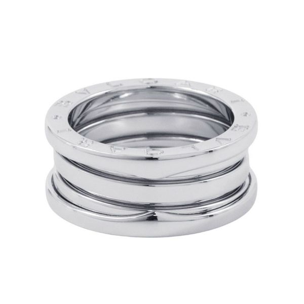 ブルガリ リング ビーゼロワン B-zero1 2バンド K18WGホワイトゴールド リングサイズ53 346583 指輪 ジュエリー