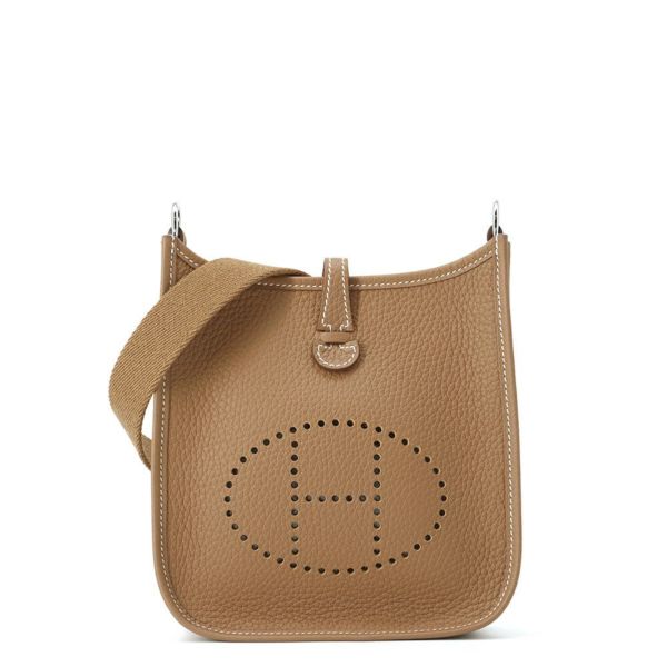 エルメス ショルダーバッグ エブリンTPM 111cm ゴールド/シルバー金具 トリヨンクレマンス K刻印