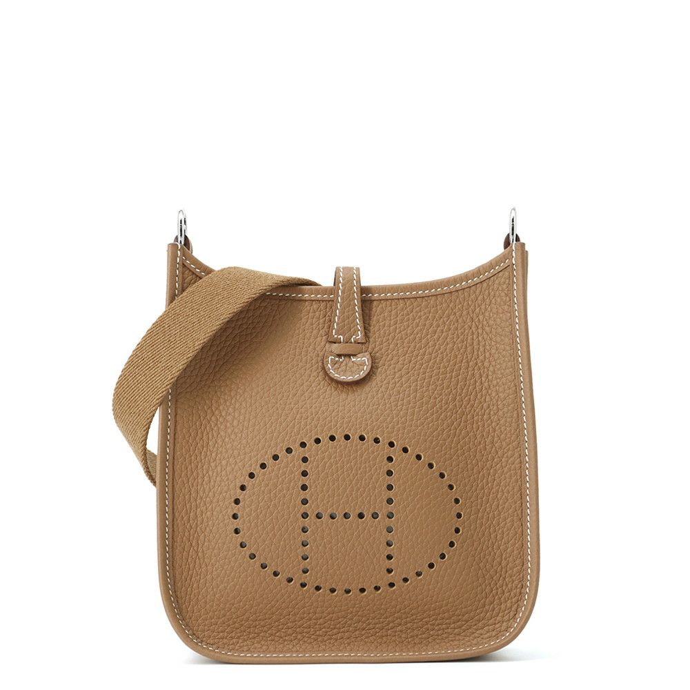 エルメス ショルダーバッグ エブリンTPM 111cm ゴールド/シルバー金具 トリヨンクレマンス K刻印