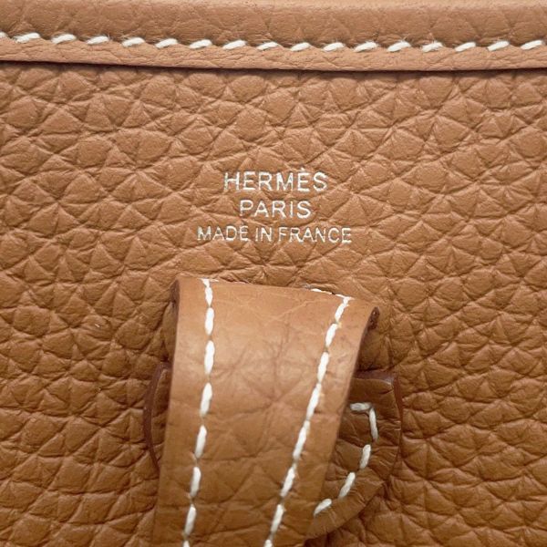 エルメス ショルダーバッグ エブリンTPM 111cm ゴールド/シルバー金具 トリヨンクレマンス K刻印