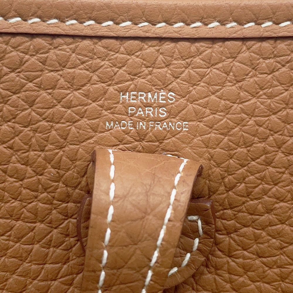 エルメス ショルダーバッグ エブリンTPM 111cm ゴールド/シルバー金具 トリヨンクレマンス K刻印