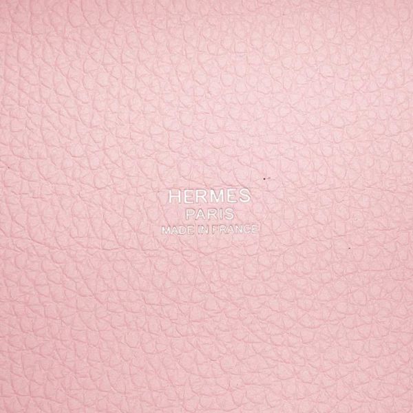 エルメス ハンドバッグ ピコタンロックPM ローズサクラ/シルバー金具 トリヨンクレマンス B刻印