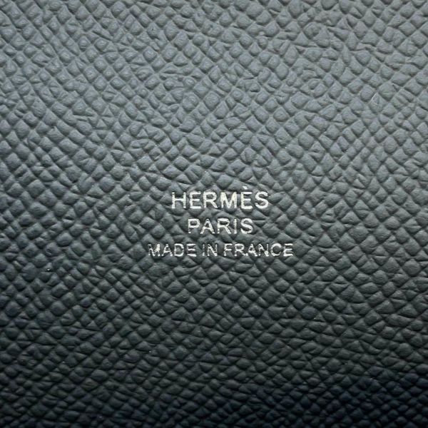 エルメス ショルダーウォレット ナップ トゥーゴー グリミスティ/シルバー金具 ヴォーエプソン W刻印