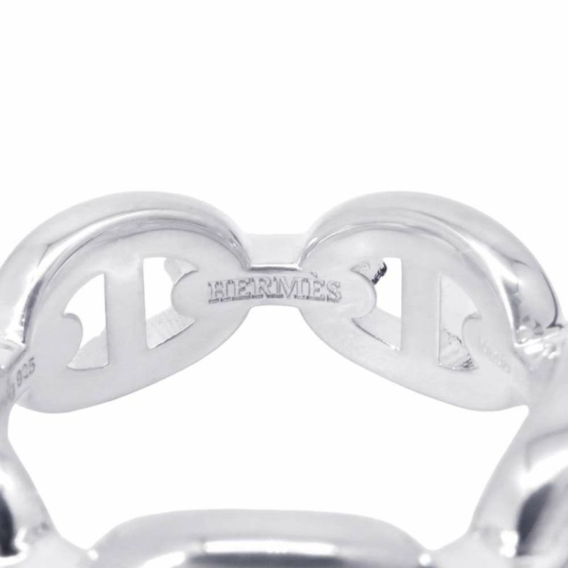 エルメス リング シェーヌダンクル アンシェネPM SV925シルバー リングサイズ51 HERMES ジュエリー