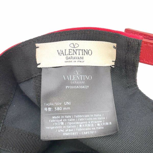 ヴァレンティノ・ガラヴァーニ キャップ VLTNロゴ キャップ コットン PY0H0A06KQY VALENTINO 帽子