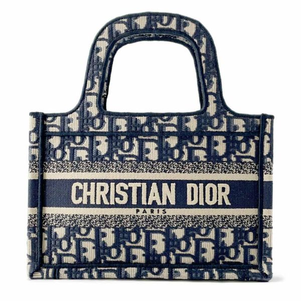 クリスチャン・ディオール トートバッグ ブックトート オブリーク ミニ S5475ZRIW Christian Dior トロッター