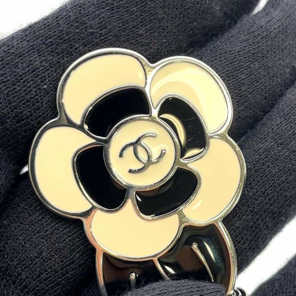 希少 美品 CHANEL シャネル ゴールド パール カメリア チェーン ベルト CHANEL】シャネル『カメリア レザー フェイクパール チェーン