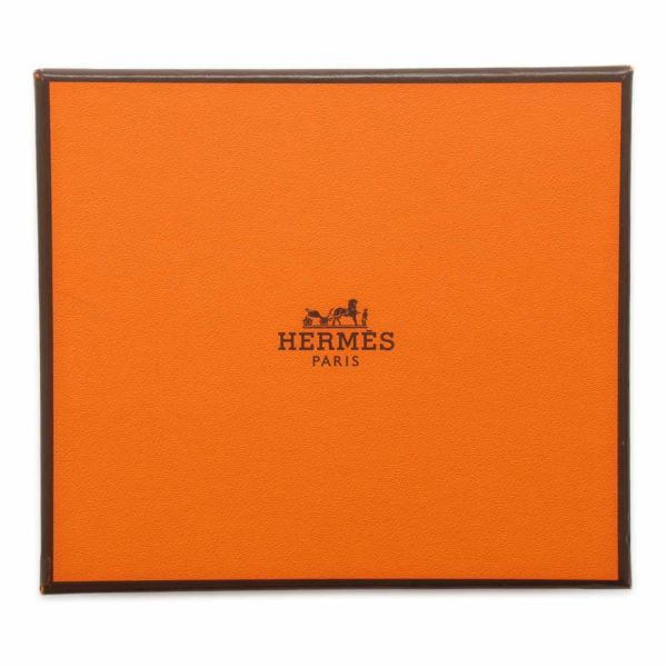 エルメス 三つ折り財布 ベアンコンビネ  ゴールド/シルバー金具 ヴォーエプソン U刻印 HERMES 財布