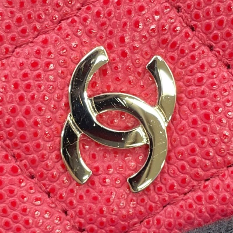 シャネル チェーンショルダーバッグ マトラッセ ココマーク クラシック ミニ ヴァニティケース キャビアスキン AP1340 CHANEL