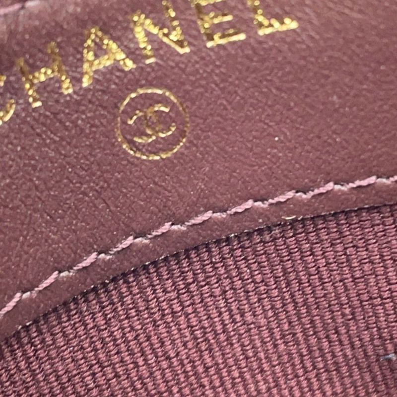 シャネル カードケース クラシック マトラッセ ココマーク キャビアスキン AP0213 CHANEL 定期入れ パスケース 黒
