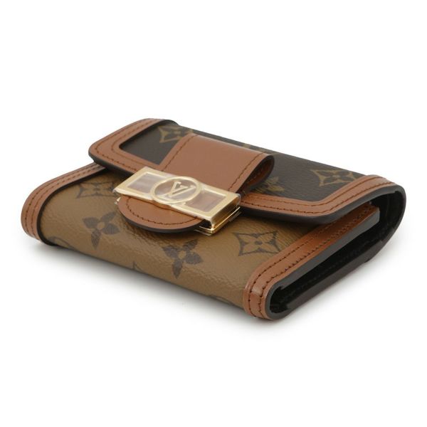 ルイヴィトン 三つ折り財布 モノグラム・リバース ポルトフォイユ・ドーフィーヌ コンパクト M68725 LOUIS VUITTON