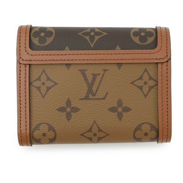 ルイヴィトン 三つ折り財布 モノグラム・リバース ポルトフォイユ・ドーフィーヌ コンパクト M68725 LOUIS VUITTON