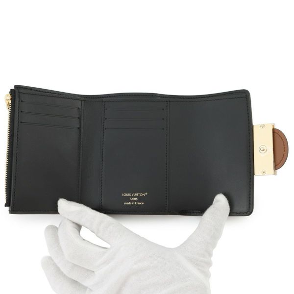 ルイヴィトン 三つ折り財布 モノグラム・リバース ポルトフォイユ・ドーフィーヌ コンパクト M68725 LOUIS VUITTON
