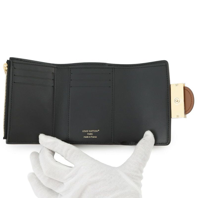 ルイヴィトン 三つ折り財布 モノグラム・リバース ポルトフォイユ・ドーフィーヌ コンパクト M68725 LOUIS VUITTON