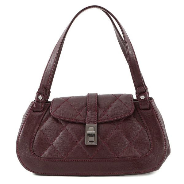 シャネル ハンドバッグ マトラッセ 2.55 レザー CHANEL レディース