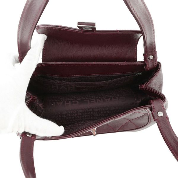 シャネル ハンドバッグ マトラッセ 2.55 レザー CHANEL レディース