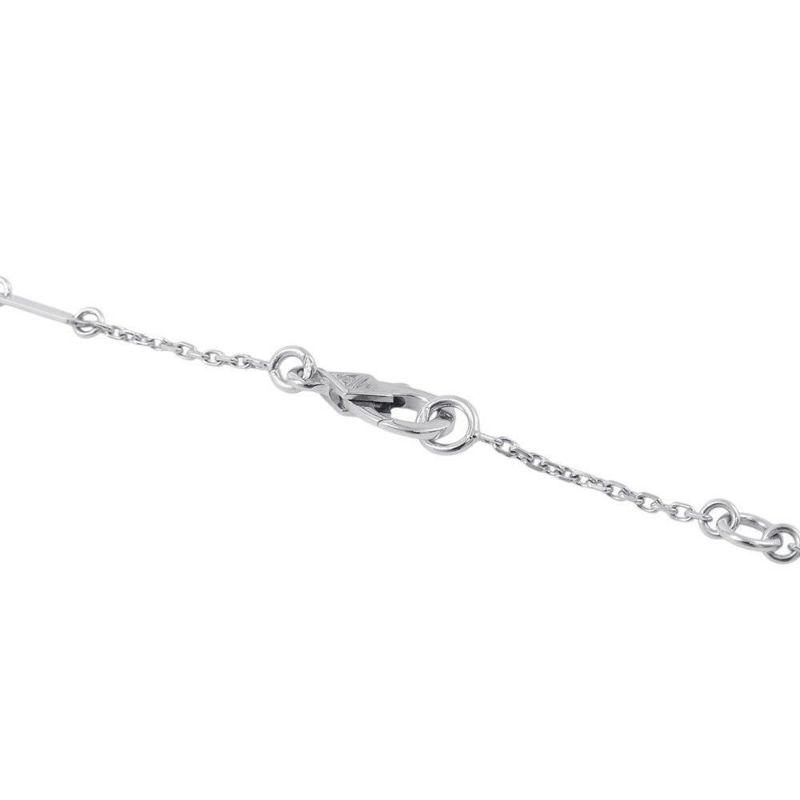 ヴァンクリーフ&アーペル ネックレス ソクラテス ペンダント 1フラワー ダイヤモンド 11P 0.3ct K18WGホワイトゴールド VCARG44200