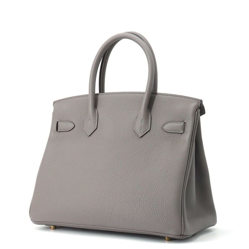 エルメス バーキン30 グリメイヤー/シャンパンゴールド金具 トゴ K刻印 HERMES Birkin ハンドバッグ