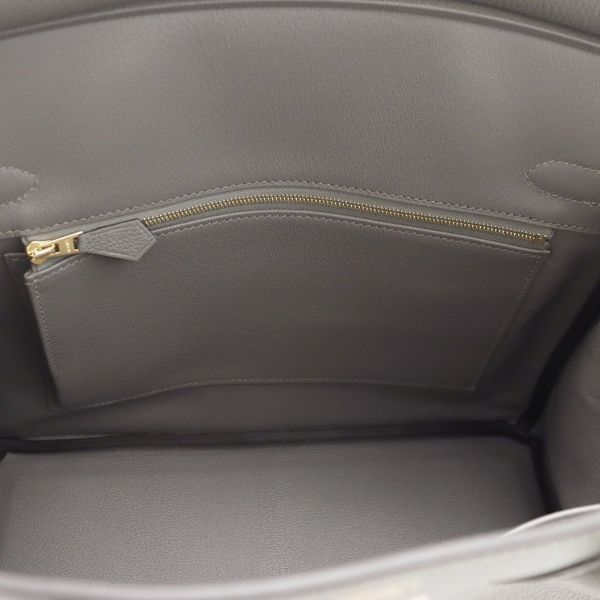 エルメス バーキン30 グリメイヤー/シャンパンゴールド金具 トゴ K刻印 HERMES Birkin ハンドバッグ