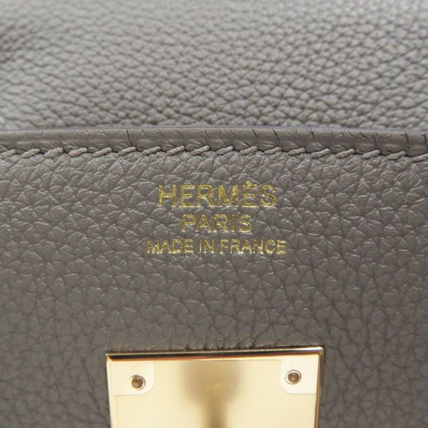 エルメス バーキン30 グリメイヤー/シャンパンゴールド金具 トゴ K刻印 HERMES Birkin ハンドバッグ