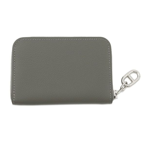 エルメス カードケース ジップ アン ゴー グリメイヤー/シルバー金具 エバーカラー K刻印 HERMES 定期入れ