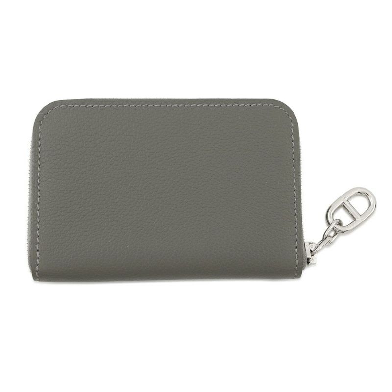 エルメス カードケース ジップ アン ゴー グリメイヤー/シルバー金具 エバーカラー K刻印 HERMES 定期入れ