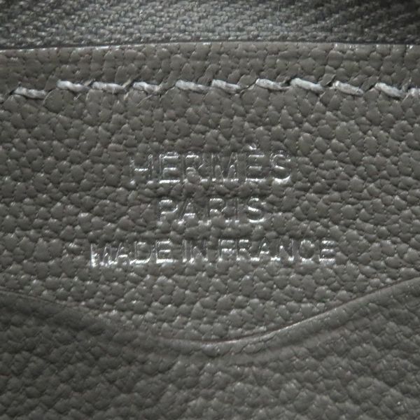 エルメス カードケース ジップ アン ゴー グリメイヤー/シルバー金具 エバーカラー K刻印 HERMES 定期入れ