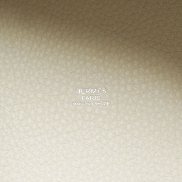 エルメス ハンドバッグ ピコタンロックPM ベトン/シルバー金具 トリヨンクレマンス K刻印 HERMES トートバッグ