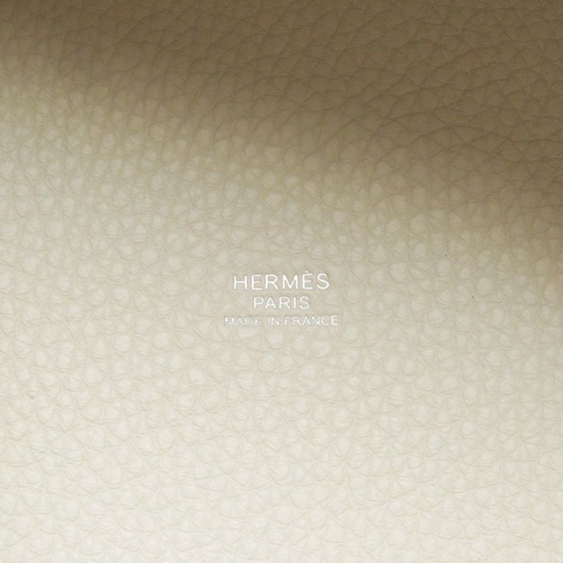エルメス ハンドバッグ ピコタンロックPM ベトン/シルバー金具 トリヨンクレマンス K刻印 HERMES トートバッグ