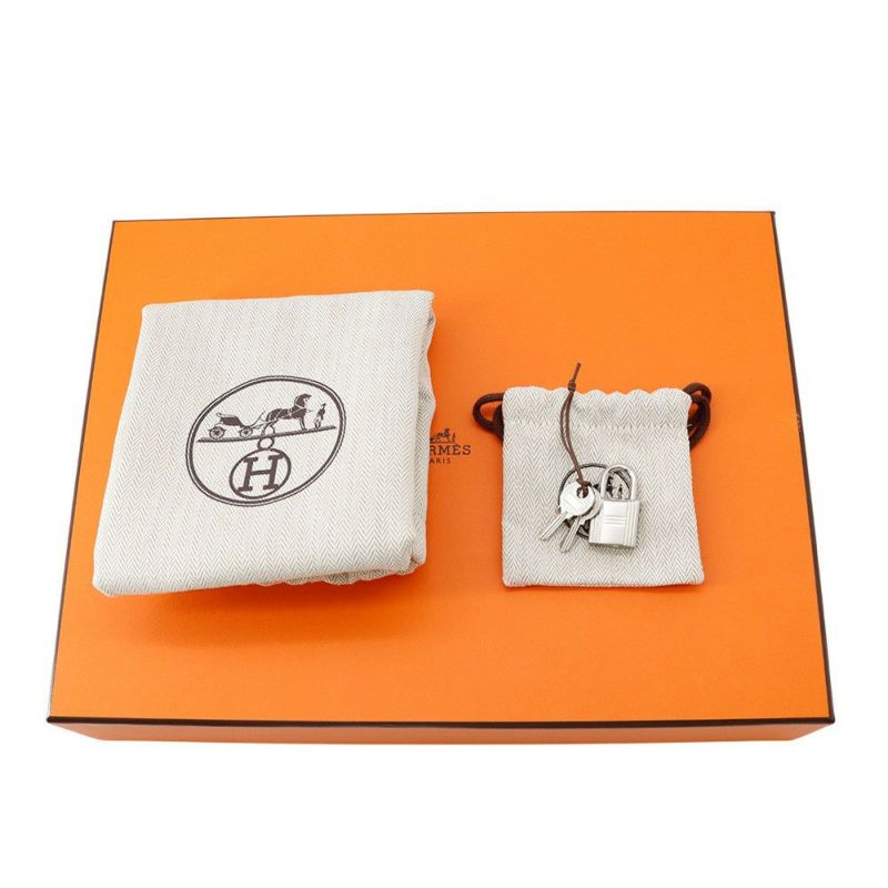 エルメス ハンドバッグ ピコタンロックPM ベトン/シルバー金具 トリヨンクレマンス K刻印 HERMES トートバッグ