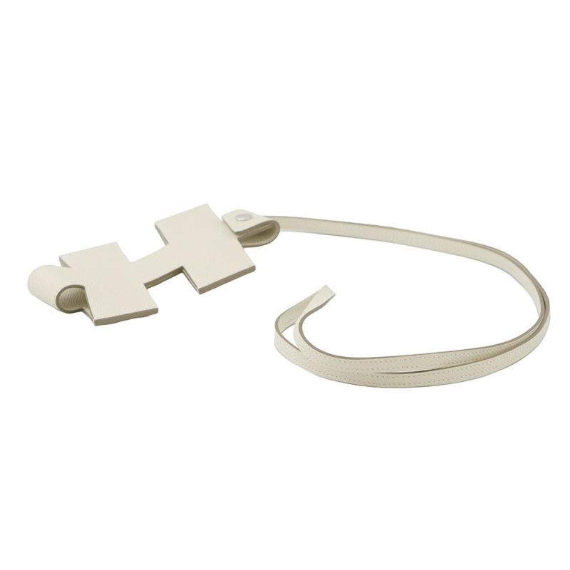 エルメス スマートフォンケース Hタグ クレ/シルバー金具 エプソン U刻印 HERMES ケース H-Tag