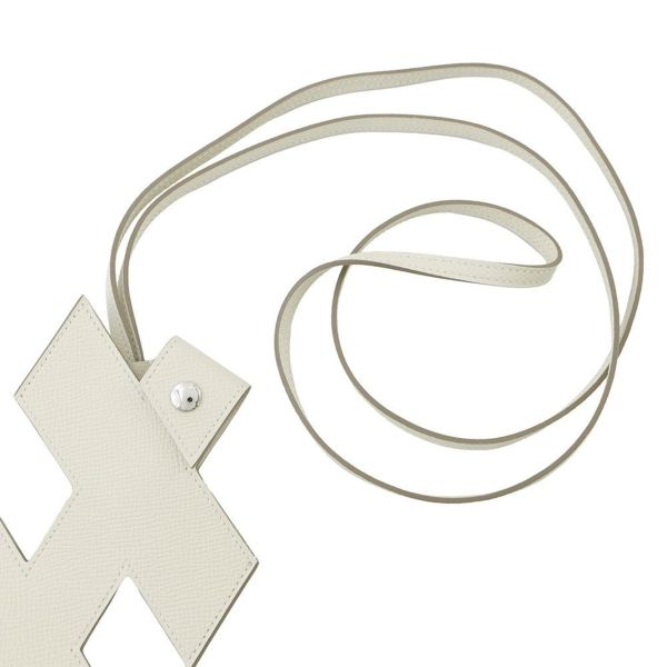 エルメス スマートフォンケース Hタグ クレ/シルバー金具 エプソン U刻印 HERMES ケース H-Tag