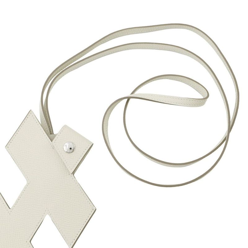 エルメス スマートフォンケース Hタグ クレ/シルバー金具 エプソン U刻印 HERMES ケース H-Tag