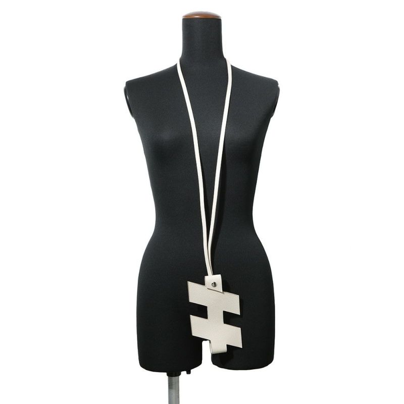 エルメス スマートフォンケース Hタグ クレ/シルバー金具 エプソン U刻印 HERMES ケース H-Tag