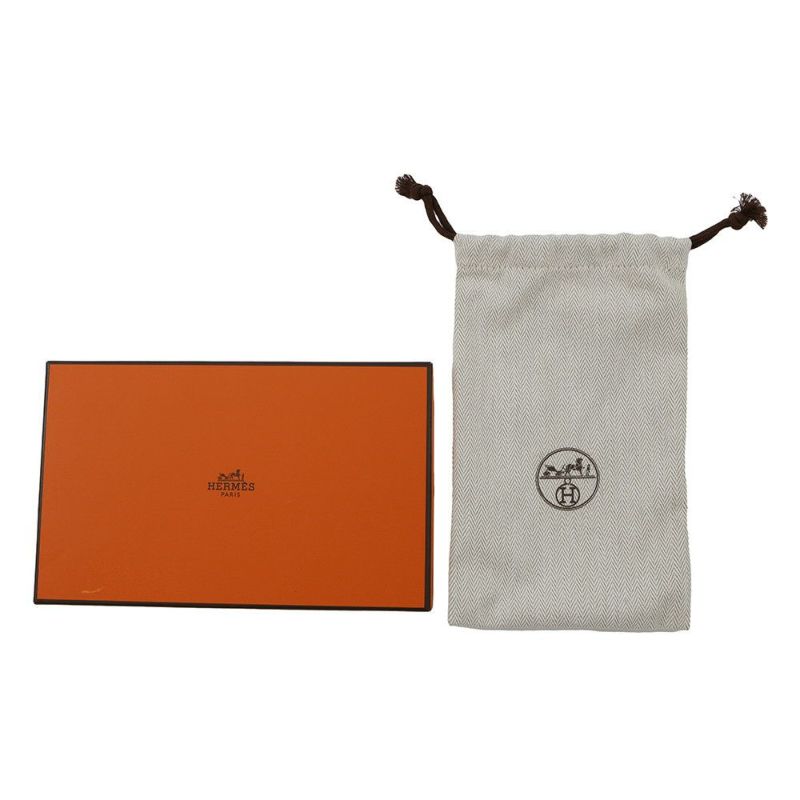 エルメス スマートフォンケース Hタグ クレ/シルバー金具 エプソン U刻印 HERMES ケース H-Tag