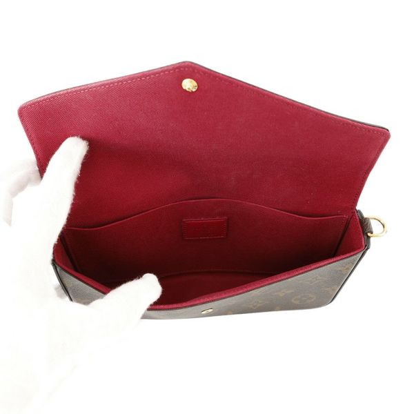 ルイヴィトン チェーンウォレット モノグラム ポシェット・フェリシー M61276 LOUIS VUITTON 財布 クラッチバッグ ショルダーバッグ